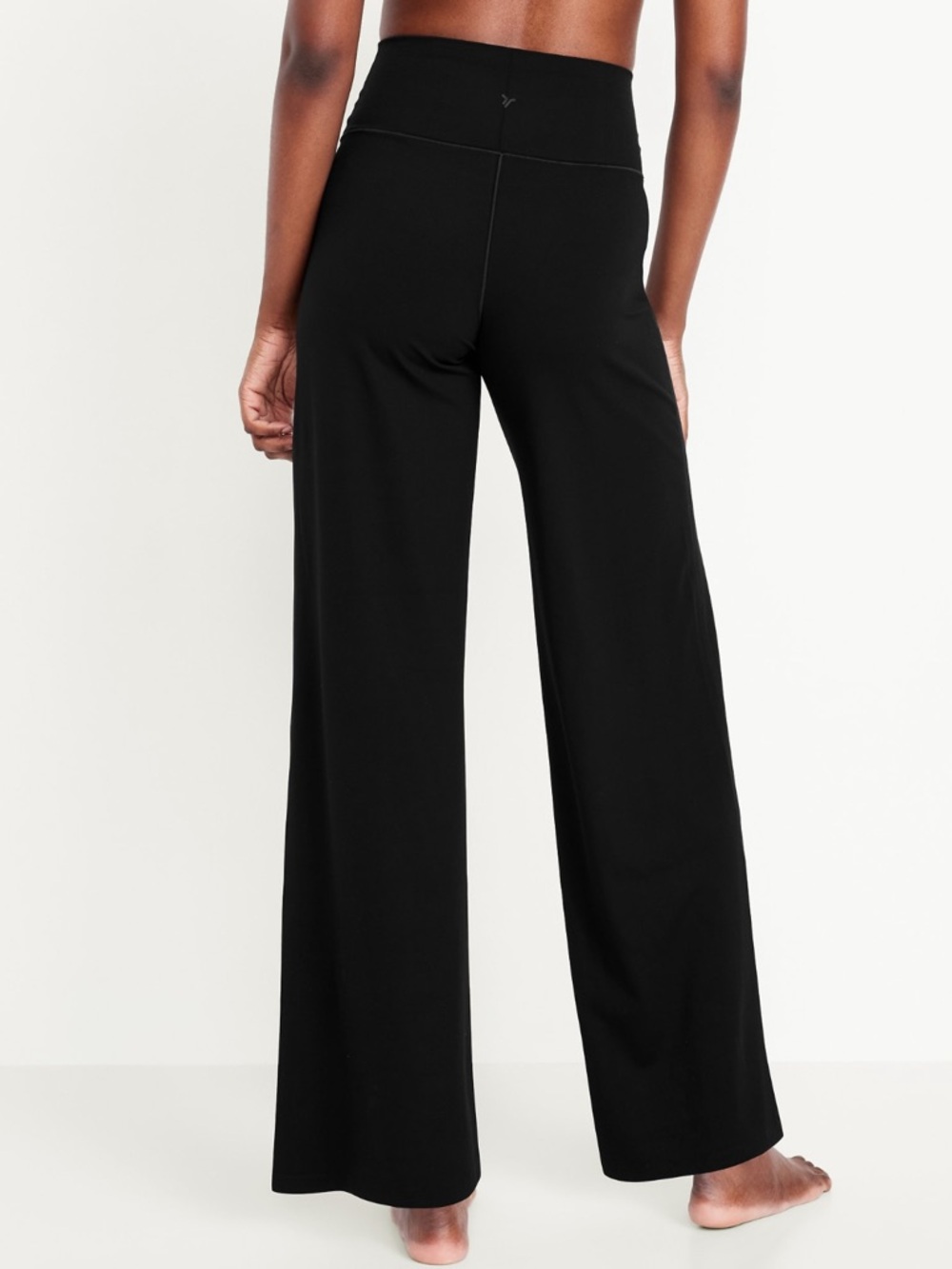 Old Navy Black Wide-Leg Legging Lounge Pants - Picture 2 of 8